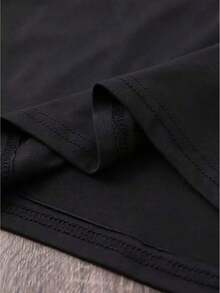 Plus Size T-Shirts - Black - View 3
