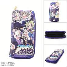 Anime   Khaki Men's Bifold PU Synthetic Wallet Cool Kujo Jotaro Coin Purse Money Clip - 7 - View 14