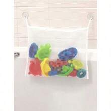 Bath Toy Storage Net - Large Capacity Hanging Bag With Suction Cup,Quick Drying Toy Drainer With Suction Cup Hook, Bath Toy Storage Bag, Bathtub Toy Organizer Shelf. These Versatile Mesh Bags Can Easily Store Bath Toys For Baby And Toddlers. - Multicolor - View 4