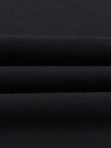 Dam-T-shirts - Svart - Visa 5