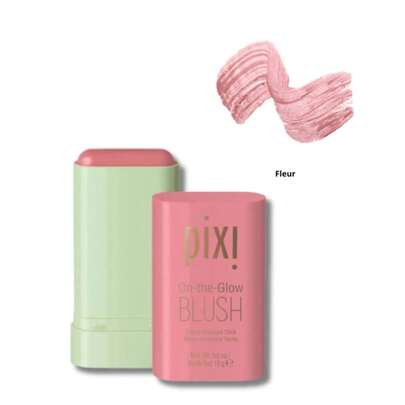 Pixi Blush Stick On The Glow 19g  Bastão Facial, Efeito Glow, Hidratante, Fácil de Aplicar