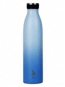 1 pièce Bouteille d'eau en acier inoxydable BIGRD de 750 ml, bouteille portable étanche à boire directement avec boîte cadeau, indispensable pour la randonnée, les voyages, l'école, la maison, la course, l'été - Multicolore - Voir 11