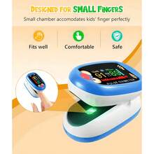 USB Rechargeable Pediatric Oximeter, SpO₂ And Pulse Monitor For Children, User-Friendly Design For Home Use - View 12
