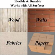 XANGEY 1 Inch Letter Stencils For Painting - 42 Pack Alphabet Letter Number Templates With Signs, Reusable Plastic Alphabet Stencils For Chalkboard Fabric Rock Wood Crafts Painting - 顏色A - 查看 7