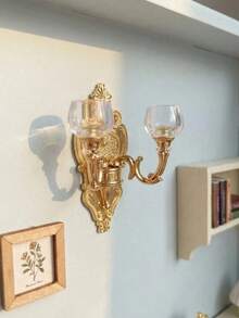 Accesorios de decoración de lámpara colgante retro, pintura, alfombra, mesa de café, decoración de paisaje micro, escena de hogar en miniatura DIY, regalo coleccionable para aficionados y entusiastas - Multicolor - Ver 11