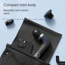 HYUNDAI Wireless Handheld Back Massager - Quiet - Full Body Massage Device Suitable For Women, Sports Recovery And Deep Relaxation - Black - View 6