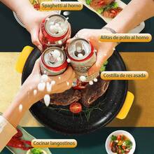 Multifunctional Electric Grill Plate, Portable Outdoor Barbecue Cooking Utensil - A - View 5