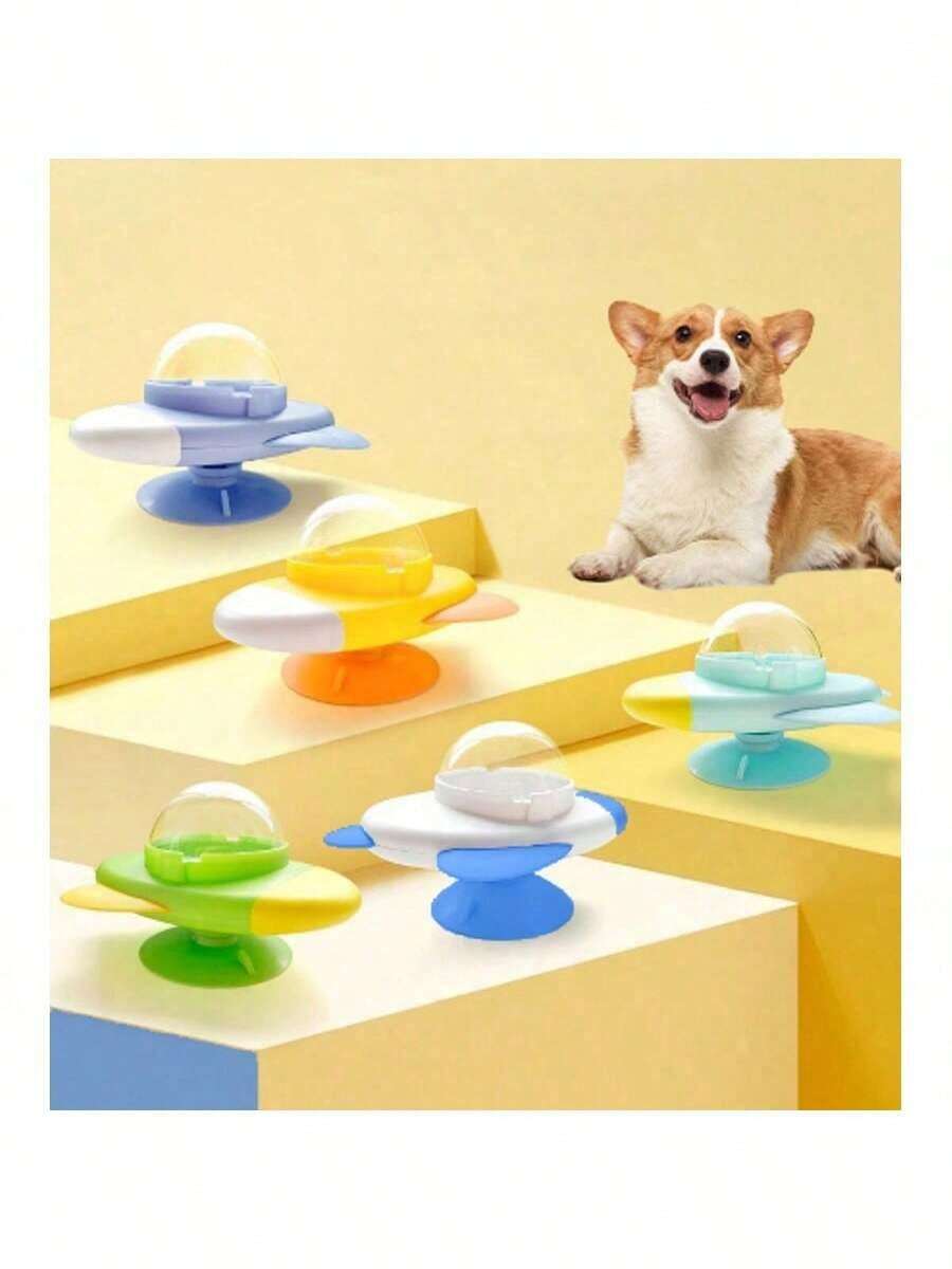 1 chiếc máy cho thú cưng ăn tự động, đồ chơi bóng đựng thức ăn tương tác cho mèo/chó, giúp thú cưng giải trí khi buồn chán, máy phân phối thức ăn thông minh, đồ chơi cho thú cưng. - Nhiều màu - Xem 1