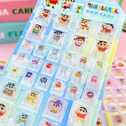 Bộ sticker hình chú hải cẩu hoạt hình, sticker nhỏ giọt kẹo dễ thương, sticker vuông dập nổi 3D vui nhộn cần cắt, sticker hoạt hình Nhật Bản 3D thú vị, chất liệu bền, thiết kế tinh tế, sticker trang trí tự dính chống thấm nước với hiệu ứng vân nổi, tạo nên một không gian trang trí hoàn chỉnh.