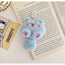 Divertido y Colgante de Peluche de Gato para Mochila de Niña, Colgante para Bolso de Pareja, Llavero Decorativo, Regalo - MR-YSK-Mao-3 - Ver 9