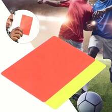 New Referee Set, Full Equipment, Classic , Whistle, Boundary Marker, Red & Yellow Cards - Multicolor - View 6