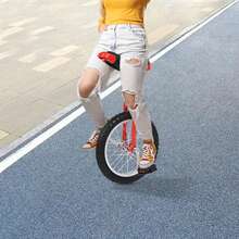 Futchoy Outdoor Wheel Unicycle, Height Adjustable Unicycle, One Wheel Bike Red - Red - View 9