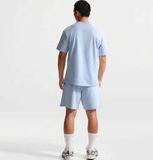 Nike 男士透气圆领运动T恤，夏季新品 - 藍色 - 查看 5