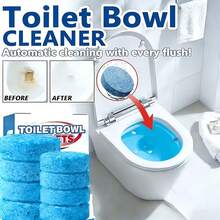 10/20/50 tablet pembersih toilet berbuih, cocok untuk berbagai keperluan (pembersih kaca depan mobil, wastafel kamar mandi, toilet, pembersih kaca), alat bantu pembersihan rumah tangga yang bermanfaat. - Keadaan Padat - View 10