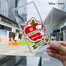 Ốp lưng điện thoại từ tính trong suốt hình Snoopy Nông trại táo MINISO cho Samsung S26 Ultra/S26 Edge/S26 Plus/S26/S25 Ultra/S25 Plus/S25/S25FE/S25Edge/S24Ultra/S24Plus/S24/S24FE/S23FE/S23Ultra/S23Plus/S23/S22Ultra/S22Plus/S22/A15/A16/A17/A35/A36/A37/A54/A55/A56/A57 Quà tặng Giáng sinh cho bạn gái - Trong sáng - Xem 5