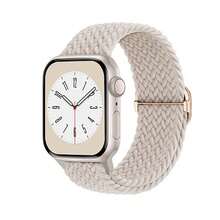 38mm/40mm/41mm/42mm/44mm/45mm/49mm 编织尼龙表带，兼容 Ultra2 及所有系列，男女皆宜 - 彩色 - 查看 45