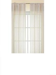 2pcs Beige New Bohemian Curtains, Decorative Beige Striped Rod Pocket Curtains, Suitable For Home, Kitchen, Living Room And Bedroom - Beige - View 49