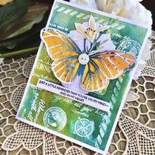 1 khuôn cắt kim loại hình cụm bướm, thích hợp cho việc tự làm sổ lưu niệm, thiệp chúc mừng và đồ thủ công bằng giấy. - LG26-7915 - Xem 11