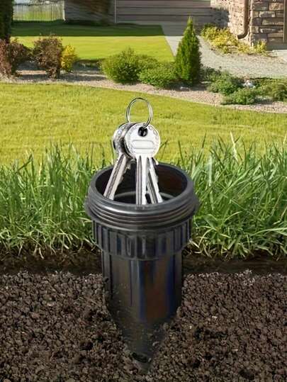 Outdoor Garden Yard Waterproof Key Hidden Sprinkler Head, Easy To Insert Underground, Waterproof And Corrosion Resistant