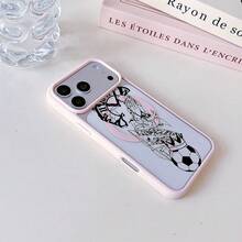 マグネット式黄ばみ防止 | 高級感あふれる2in1アクリルマグネット式スマホケース！スタイリッシュで手触りも良く、実用的な保護機能とマグネット式・耐衝撃設計を融合させた、高級感あふれるケースです。 時計 祈りの手 サルモン23 建物 王冠 サッカーボールケース  11  17e 手机壳  17e 手机壳 家族、恋人、友人、そして子供たちへのプレゼントに最適です。  16/11 Pro/12/16 Pro Max/Apple  Air/16e/16 Pro/11 Pro Max/17e/17/ 13 pro/14/16 Plus/12 Pro/13/15 Plus/15 Pro/14 Plus/14 Pro/12 Pro Max/17 Pro/15 Pro Max/17 Pro Max/14 Pro Max/15/13 Pro Max - ピンク - チェックする 5