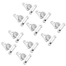 5/10 chiếc móc treo quần, khuy cài eo quần, kẹp quần ẩn phù hợp cho quần tây, quần jeans. - Phải - Xem 5