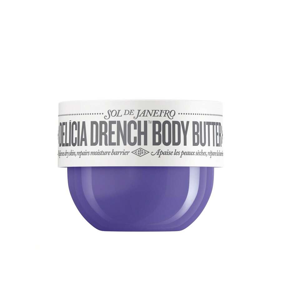 Sol De Janeiro Delicia Drench Body Butter 8.10 Ounce – Large Size Moisturizing Body Butter That Deeply Nourishes, Improves Elasticity, And Leaves Skin Soft And Radiant. Perfect For Dry Skin That Needs Extra Care With An Irresistible Scent. ✅ 24/72h Delivery To Mainland Spain | Beauty Explosion | Your Beauty And Makeup Store – Unleash Your Best Self - 75毫升 - 查看 1