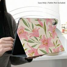 1 件装书本式平板电脑保护套，带笔槽，多角度磁吸支架，支持自动休眠/唤醒功能，兼容 iPad Pro/Air、三星、小米 Pad 5/6/10 - 彩色 - 查看 6