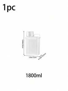 1 hộp đựng thức ăn cho thú cưng chống thấm nước, kín hơi, dung tích 1100ml/1800ml/2300ml, giữ thức ăn tươi ngon, dễ vệ sinh, hộp đựng đồ ăn vặt cho chó, hộp bảo quản thức ăn chân không cho mèo. - 1800ml - Xem 10