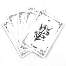 Bộ bài Tarot Lenormand cổ điển, trò chơi để bàn dạng bảng, thích hợp cho việc bói toán hàng ngày. - Nhiều màu - Xem 8