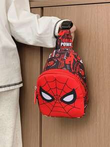 Marvel 时尚超迷你腰包、胸包、多功能钱包、卡通收纳袋、卡通零钱包、单肩斜挎玩具包、旅行包、节日礼品袋 - 彩色 - 查看 8