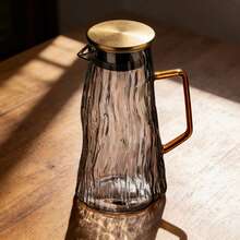 Bình/chai đựng nước bằng acrylic 400ml, bình rót đồ uống và nước ép thương mại, chuyên dụng cho quầy bar, chịu nhiệt và chống vỡ, ấm đun nước lạnh. - Xem 2