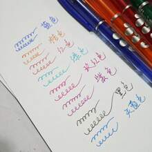 4/8支装彩色可擦凝胶笔，神奇摩擦笔，创意可擦凝胶笔，旋转摩擦可擦凝胶墨水笔芯，书写流畅，多种颜色笔芯可选，非常适合书写、学校、办公室、返校用品（款式随机） - 套裝 - 查看 10
