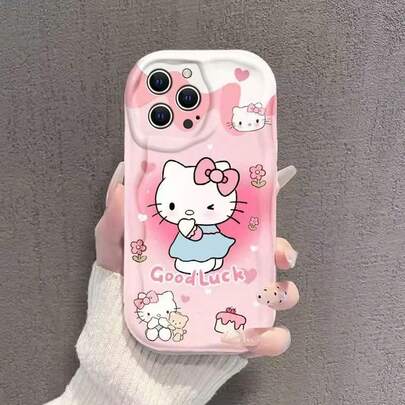  Sanrio 兼容苹果 15 Pro Max 手机壳，14 Pro 新款热销，13 硅胶款，12 镜头款，11 全包款，17 可爱女神款，16 卡通高品质防摔保护套