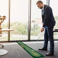 Golf Putting Mat Green Indoor & Outdoor Golf Practice Mat Mini Training 50*300CM - Green - View 6