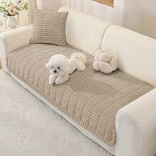 YSTYLE Vỏ bọc tay vịn ghế sofa bằng vải flannel cho ghế 1/2/3/4 chỗ ngồi, vỏ bọc ghế bành, vỏ bọc sofa thân thiện với thú cưng, vỏ bọc sofa bền chắc cho phòng khách. - màu nâu - Xem 7