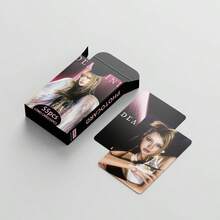 55pcs LISA Personal Photo Cards, KPO Star Collection Cards, LOMO Album Mini Cards, Suitable For Holiday Gifts, Fun & Cute Gifts, Birthday Gifts, Easter Gifts, Halloween Gifts, Christmas Gifts, Party Gifts, Katseye Light Stick, Straykid, Photocard, K-Pop, Katseye Photocard - 1PC - View 6