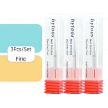 hytoos Broca diamantada cônica profissional para cutículas, ideal para remover pele morta e cutículas. - Multicolorido - Ver 9