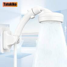 Vòi sen phun áp lực mạnh mẽ từ Tatukiko, có vòi sen cầm tay có thể dùng làm vòi phun trên trần. Sản phẩm bao gồm chức năng dừng nước bằng một nút bấm để chỉ sử dụng khi tắm. - tắm đơn - Xem 9