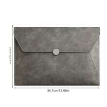 Túi đựng tài liệu giả da, túi đựng hồ sơ công sở, cặp tài liệu A4, đồ dùng học tập và văn phòng phẩm, túi đựng đồ dùng học tập, đồ dùng học tập - Một kích thước phù hợp với tất cả - Xem 2