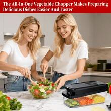 13-In-1 Multifunctional Vegetable Cutter, Kitchen Cutting Tool, Multiple Interchangeable Blades, Can Dice, Slice, Wavy Cut, Shred, Mash Garlic, Comes With 7mm/14mm Dicing Grids, Easily Process Onions, Carrots, Cucumbers, Potatoes And Other Vegetables, Equipped With Hand Guard To Prevent Cuts, Comes With Storage Container, Ingredients Can Be Stored Directly After Cutting, Also Includes Egg White Separator - Multicolor - View 10
