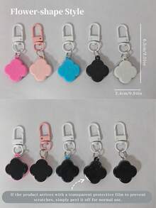 方形/圆形迷你数字时钟吊坠 - 运动设计，LED数字显示挂式怀表吊坠，小巧便携，是圣诞节、复活节、生日、毕业典礼和返校季的理想礼物。 - 多色 - 查看 12