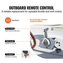 Motores de arrastre - Montierter Seitlich Evinrude Johnson Universaltyp - Ver 2