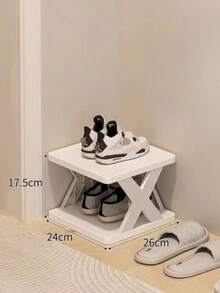 Kệ giày hẹp 2-9 tầng, giá để giày cải tiến, kệ giày đứng độc lập nhỏ gọn, kệ đựng giày tự lắp ráp tiết kiệm không gian, phù hợp cho lối vào và tủ quần áo, vừa với cỡ giày US 9-10, dễ lắp ráp, cấu trúc chắc chắn, màu đen trắng, trang trí nhà cửa, trang trí mùa thu. - Nhiều màu - Xem 14