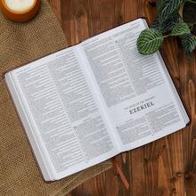 KJV Holy Bible: Gift And Award, Pink Leather-Look, Red Letter, Comfort Print: King James Version - Default - View 11