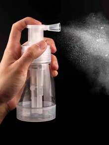 1 pièce Flacon pulvérisateur de poudre - Étanche, sans parfum, sans phosphate, distributeur en plastique pour les ongles, les cheveux, les fibres - Accessoire de voyage, vaporisateur de poudre corporelle polyvalent, article ménager réutilisable, accessoire essentiel pour les soins des cheveux | Design élégant | Plastique, Shaker à poudre - Multicolore - Voir 3