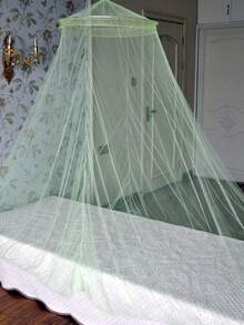 Mosquiteiro para berço/cama infantil com estrelas que brilham no escuro (1 unidade), mosquiteiro suspenso para berço, dossel para cama infantil, estilo princesa branca, adequado para camas de 1,5 m, para uso diário. - Multicolorido - Ver 13