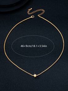 1pc Fashionable Casual Versatile Men's Pendant Necklace - Geometry - View 6