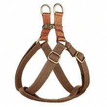 1 chiếc đai ngực bằng nylon màu xanh dương có thể điều chỉnh, phù hợp cho chó nhỏ và vừa. - màu nâu - Xem 10