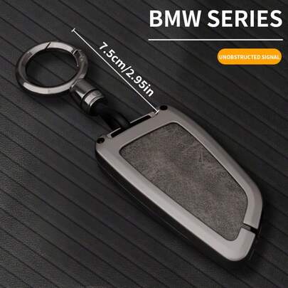 Vỏ bảo vệ chìa khóa cao cấp bằng hợp kim kẽm cho xe BMW dòng 3, 5, 7 X1, X3, X4, X5, X6.