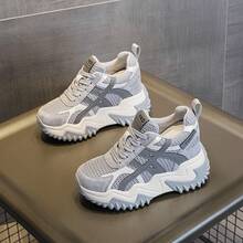 Women Casual Athletic Shoes - 1356 Beige - View 8